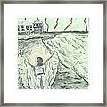 Angel In A Storm Framed Print