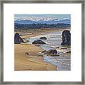 Bandon Beach Landscape #2 Framed Print