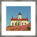 Battery Point Lighthouse In Crescent #1 Framed Print