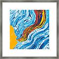 Blowing The Shofar Framed Print