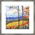 Blue Ridge Mountains Of West Virginia Framed Print