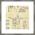 Body Anatomy #1 Framed Print