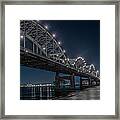 Bridge Lights #1 Framed Print