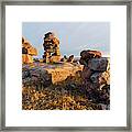 Canada, Nunavut, Territory, Setting Sun #1 Framed Print