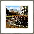 Charleston Fountain #1 Framed Print