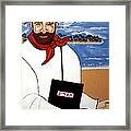 Chef From Israel Framed Print