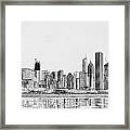 Chicago Panorama Framed Print