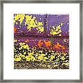 Colorful Wall #1 Framed Print