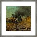 Coming Up The Tracks #1 Framed Print