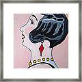 Deco Diva #1 Framed Print