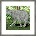 Deinotherium prehistoric mammal, illustration - Stock Image - C054/0220 -  Science Photo Library
