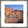 Desert Rock Formations #1 Framed Print