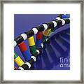 Dna Double Helix #1 Framed Print