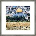 Dome Of The Rock, Jerusalem, Israel #1 Framed Print