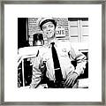 Don Knotts In The Andy Griffith Show  #1 Framed Print