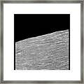 Earthrise From Lunar Orbiter 1 #1 Framed Print