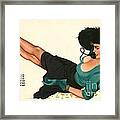 Esquire Pin Up Girl Framed Print
