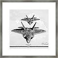 Lockheed Martin F-22 Raptor Framed Print