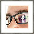 Facebook #1 Framed Print