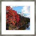 Fall At The Credit River #1 Framed Print