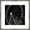 Ferris Wheel At Winter Wonderland #1 Framed Print