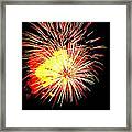 Fireworks Over Chesterbrook #1 Framed Print
