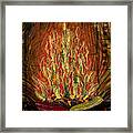 Flaming Peppers #1 Framed Print