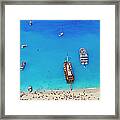 Greece, Zante Island, Shipwreck Beach #1 Framed Print