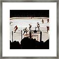Group Of People Playing Ice Hockey #1 Framed Print