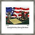Happy 4th Of July Framed Print