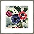 House And Garden Cover #1 Framed Print