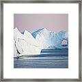 Iceberg From Ilulissat Kangerlua #1 Framed Print