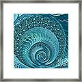 In The Curl #1 Framed Print