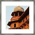 Jahangiri Mahal, Agra Fort, Agra, Uttar #1 Framed Print