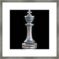 King Chess Piece #1 Framed Print