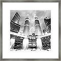Kuala Lumpur City Center #1 Framed Print