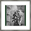 La Pace Sulla Terra With Fountain Of Angels #2 Framed Print