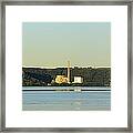 Lansing Iowa Power Plant #1 Framed Print