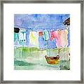 Laundry #1 Framed Print