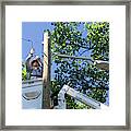 Led Street Light Installation #1 Framed Print