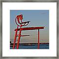 Lifeguard Chair #1 Framed Print