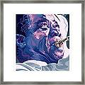 Louis Armstrong Portrait 2 Framed Print