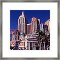 Low Angle View Of A Hotel, New York New #1 Framed Print