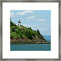 Maine, Rockland, Penobscot Bay #1 Framed Print