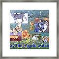 May The Angels Watch #1 Framed Print