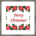 Merry Christmas #2 Framed Print