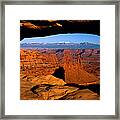 Mesa Arch #1 Framed Print