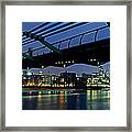 Millennium Bridge And St. Pauls #1 Framed Print