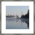 Misty Lake #1 Framed Print