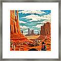 Monument Valley View #1 Framed Print